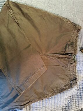 Eddie BauerClassic Fit Chino in Brown.  38x32